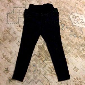 Women’s maternity skinny black jeans